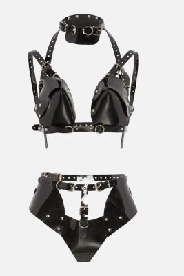 Black PVC set