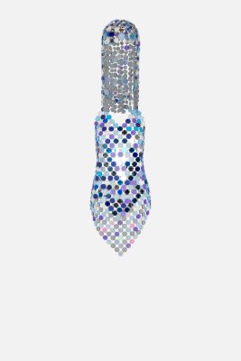 Blue Disc Dress