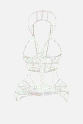 LED cage dress 1
