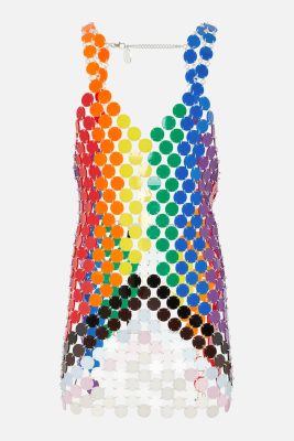 Rainbow pride dress